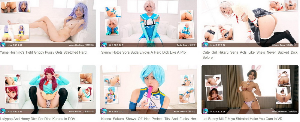 Hamezo - The Hottest Uncensored Japanese Cosplay VR Videos and Photos. Hamezo's most popular JAV VR Porn movies