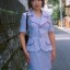Japanese office girl gets naked and naughty